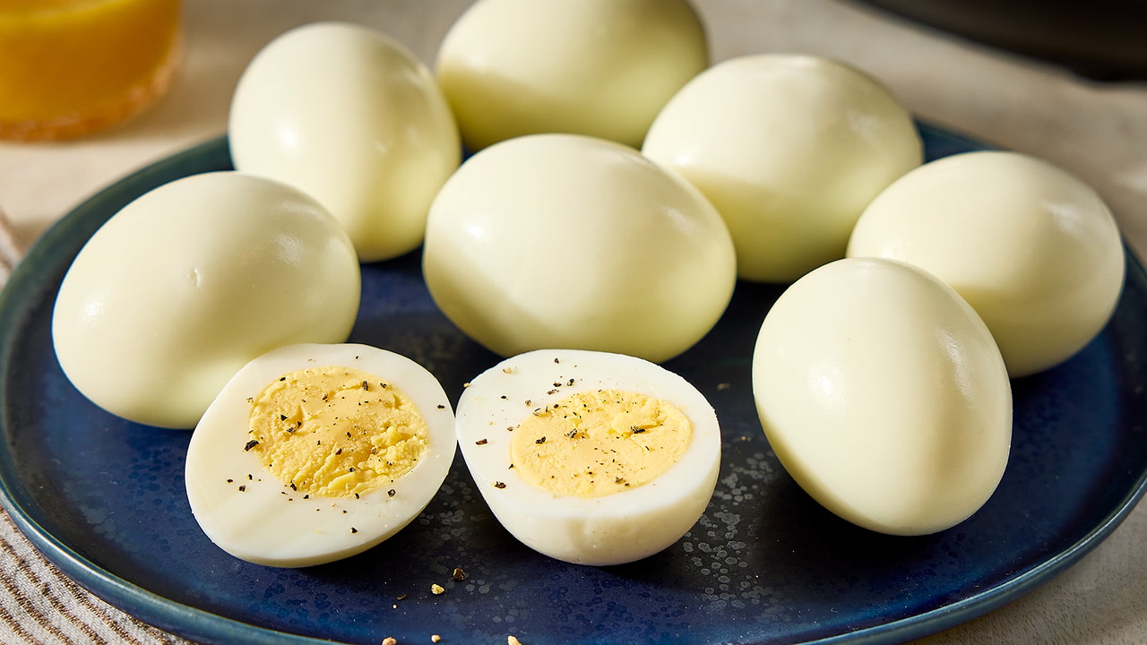 Pressure Cooker Hard-Boiled Eggs