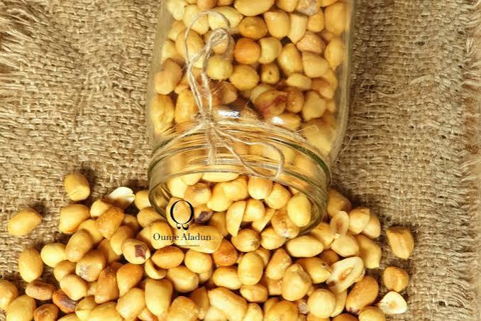 Homemade Nigerian Roasted Peanuts/Groundnuts - Ounje Aladun