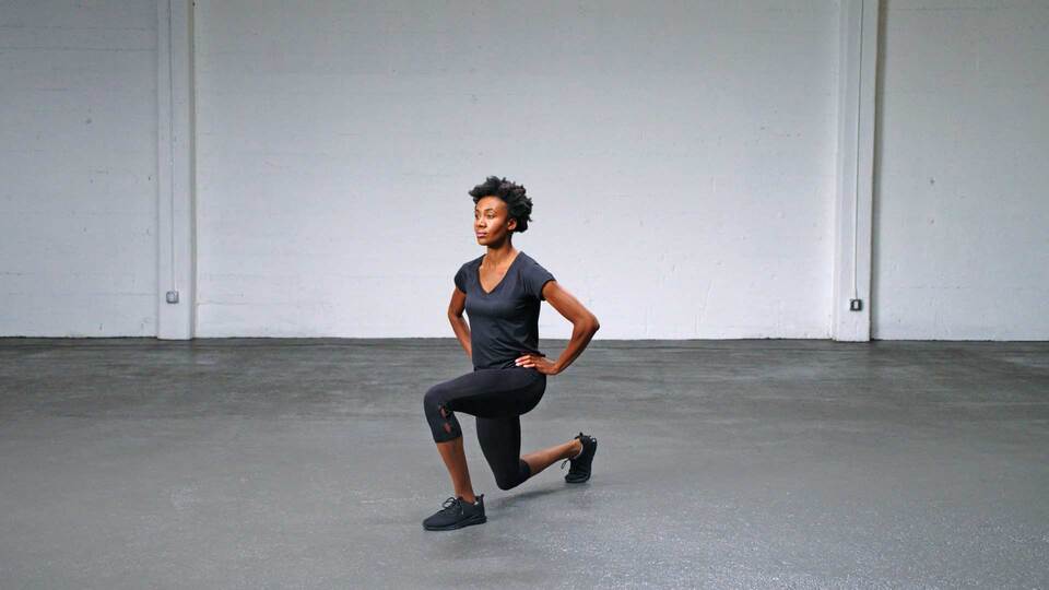 Pulse Lunge — How to Perform