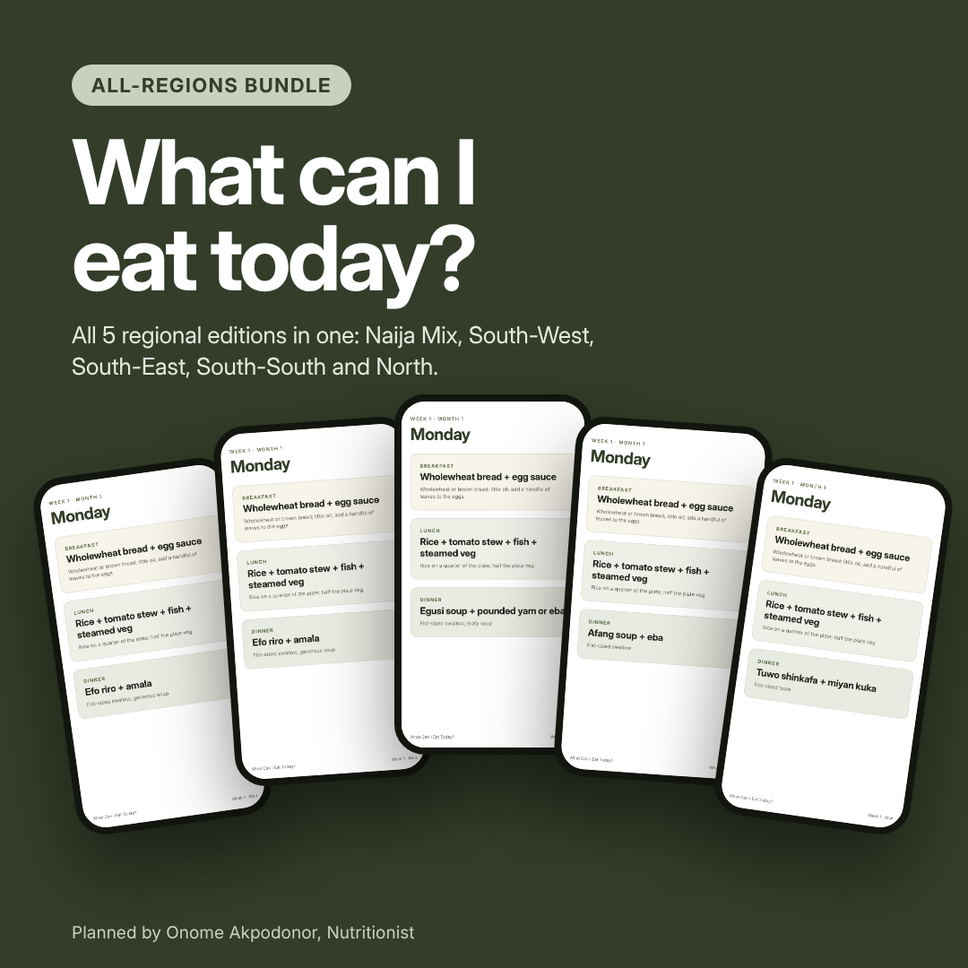 nigerian meal plan